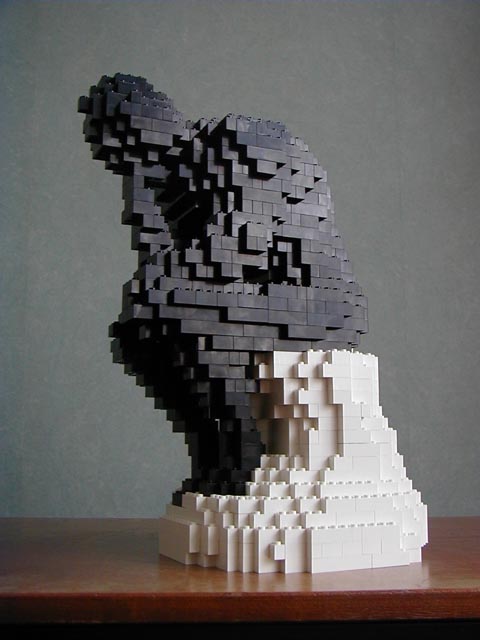 Rodin's Thinker in LEGO®